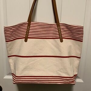 🌸Sonoma Striped Canvas Tote Bag